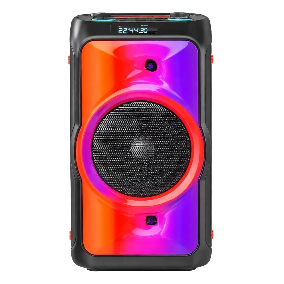 Harmonai HJ-P83 Portable Bluetooth Speaker — 40W Output, RGB Lights, Stage-Grade Sound for Outdoor Use