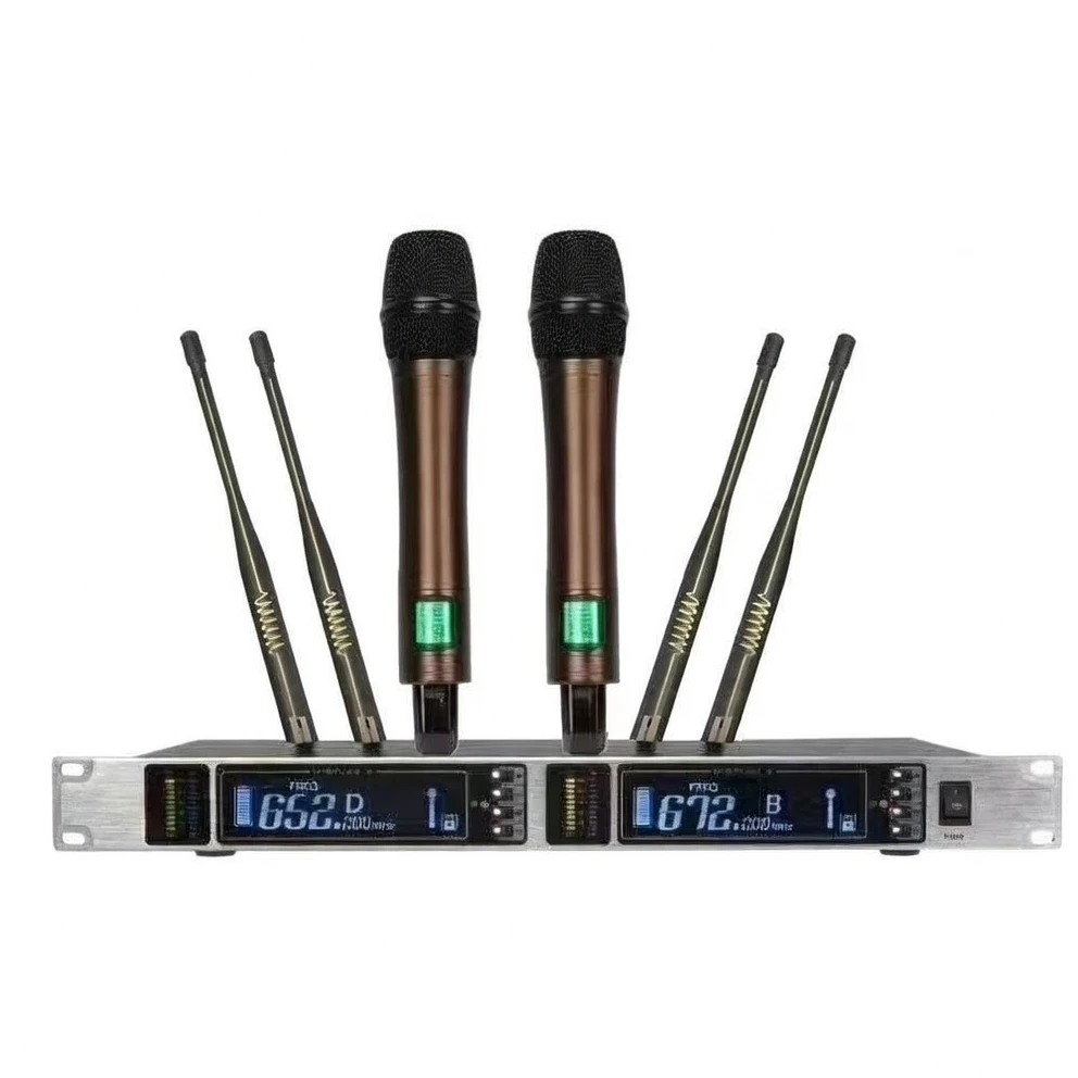 Harmonai ACT-518 Dual-Channel True Diversity Wireless Microphone