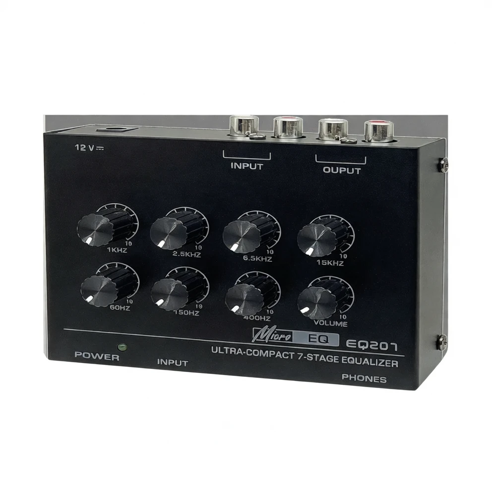 Harmonai EQ207 7-Band Professional Equalizer — Precise Tone Shaping, Pure Sound Reproduction