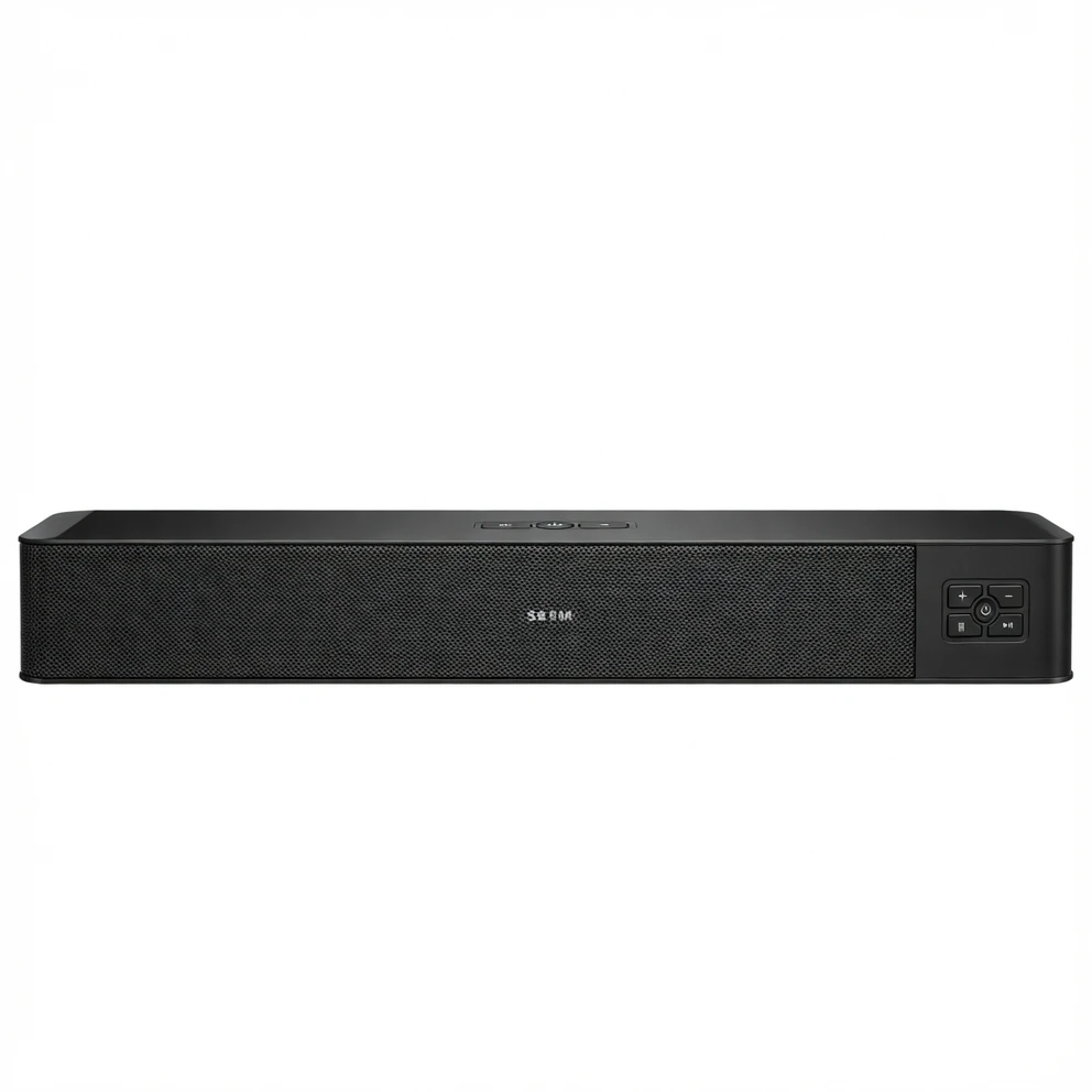 Harmonai SE11M 2.1-Channel Bluetooth Soundbar — 40W Powerful Audio, Premium Matte Metal Grille Design