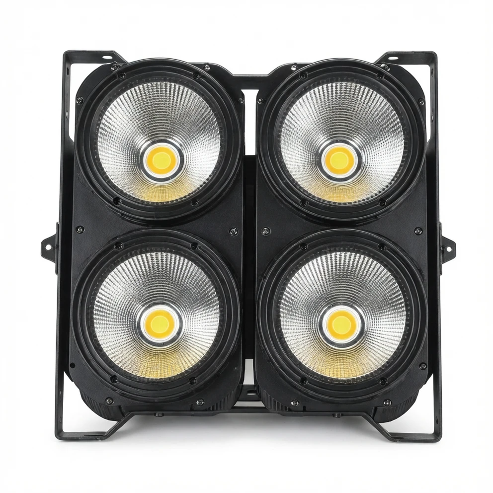 Harmonai Quad-Eye Audience Light — 400W, 4×100W COB Professional Stage Frontlight