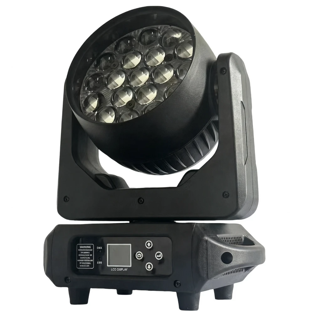 Harmonai QY-YT1915B 19×15W Focusable Color Wash Light | Ring-Control Focus · RGBW Continuous Color Mixing