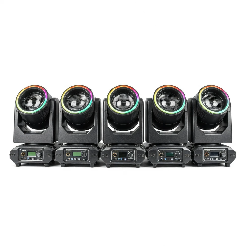 Harmonai QY-LJ560 5×60W Tornado LED Moving Head Beam Light