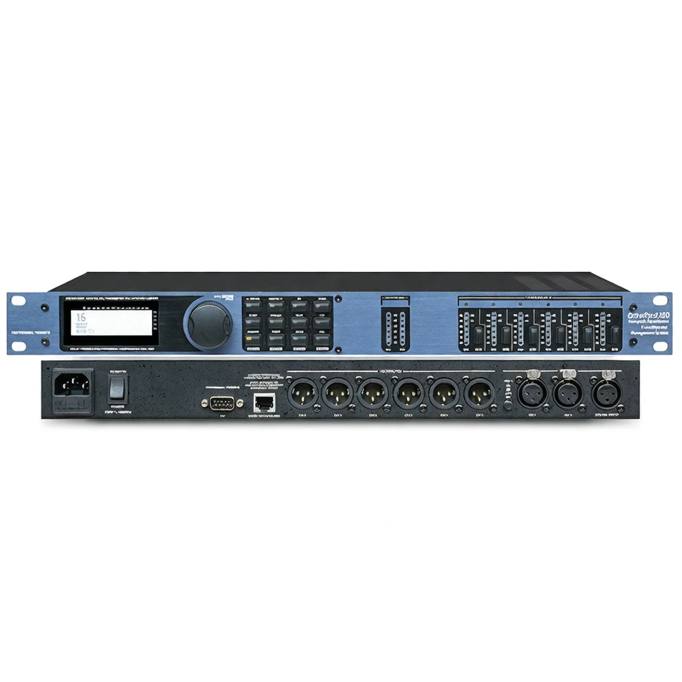 Harmonai DBX260 Professional Speaker Processor | 2-In/6-Out Digital Audio Processing System