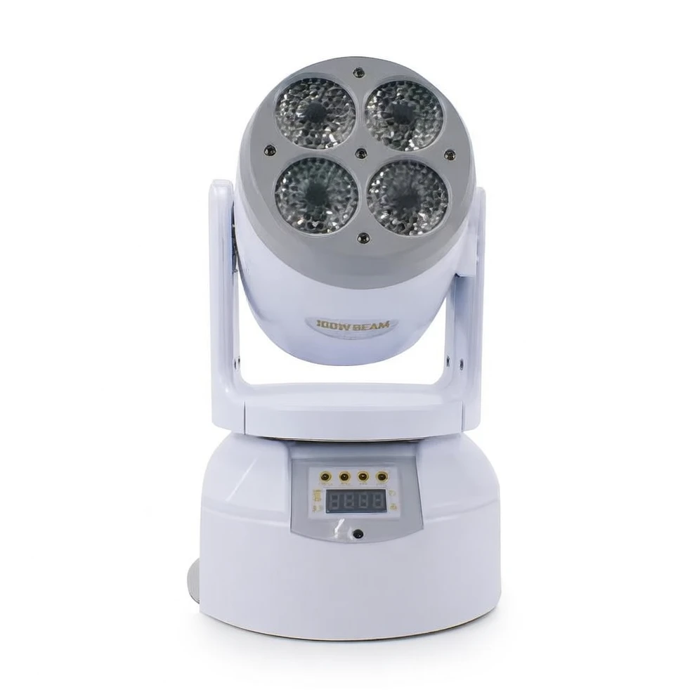 Harmonai Quad-Head Moving Face Light | 100W Professional KTV Room Face Light with DMX512 Smart Control
