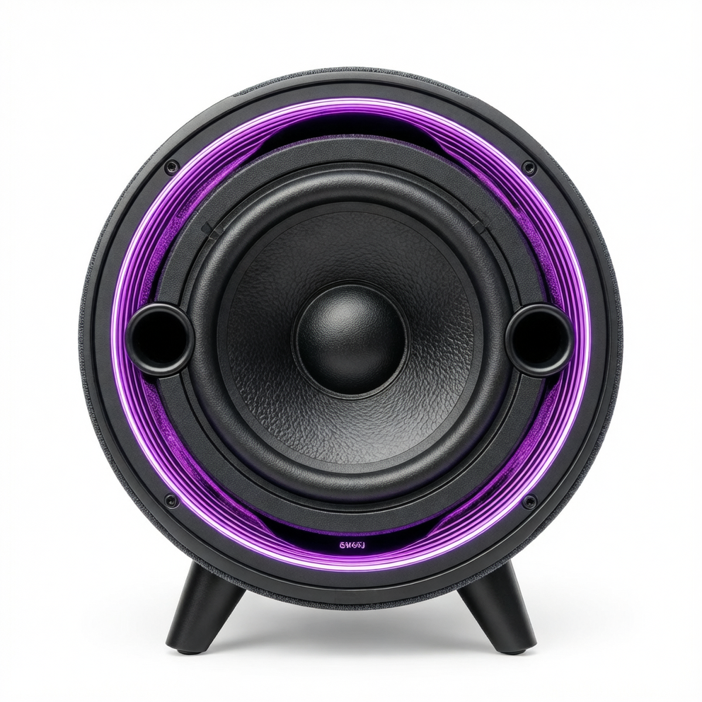 SW65J Active Subwoofer — 1.0-Channel, 60W, Bluetooth/Wired Input
