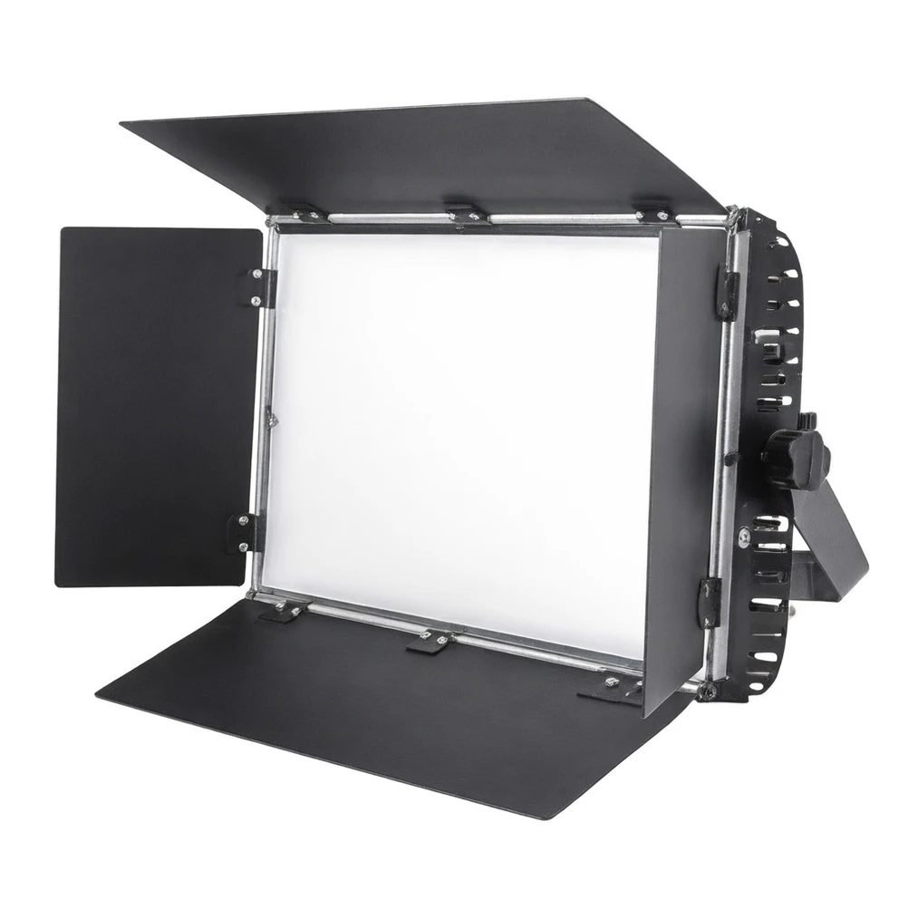Harmonai QY-S432 200W 432-LED Tri-Color Soft Light — Silent, DMX512-Compatible, for Conference & Video Production