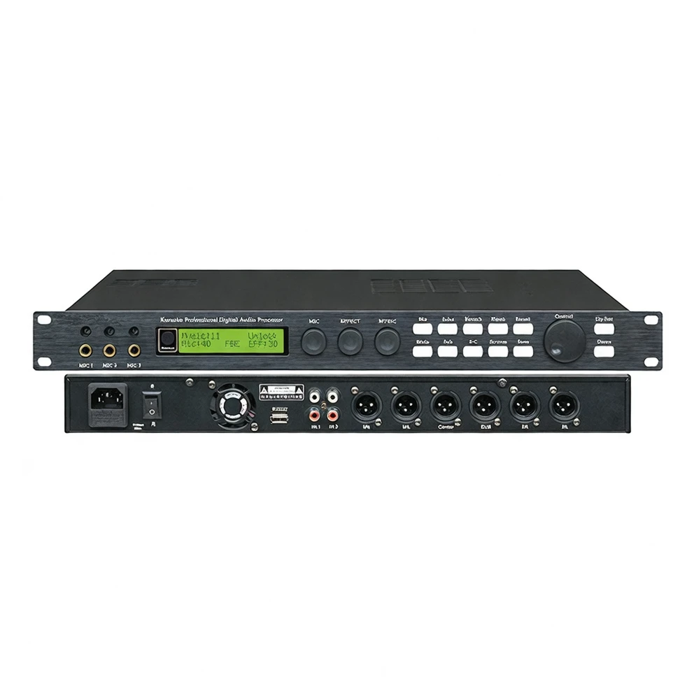 Harmonai X5 Professional Karaoke Preamp Effect Processor (Original Version) — 24-bit/32-bit DSP Digital Audio Processor