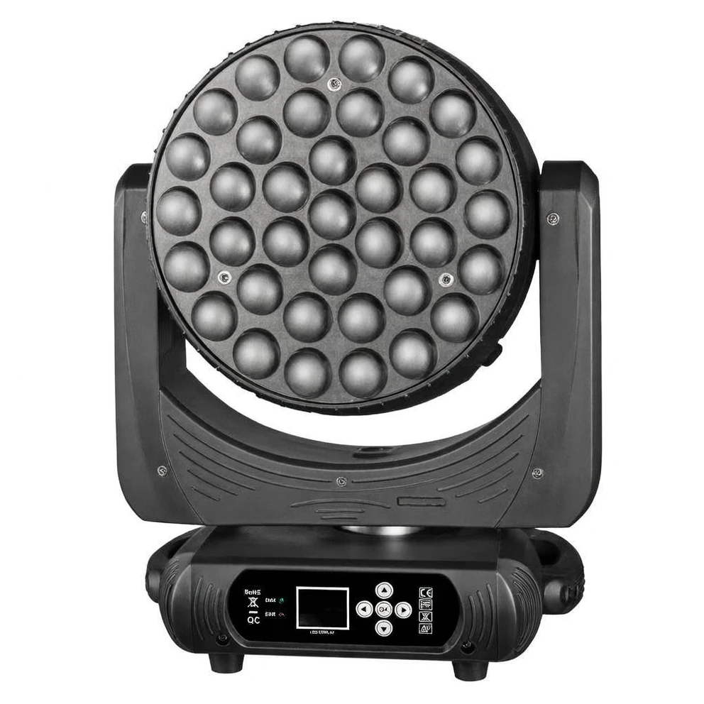 Harmonai 37×15W Quad-Color Focus Color-Changing Moving Head Light