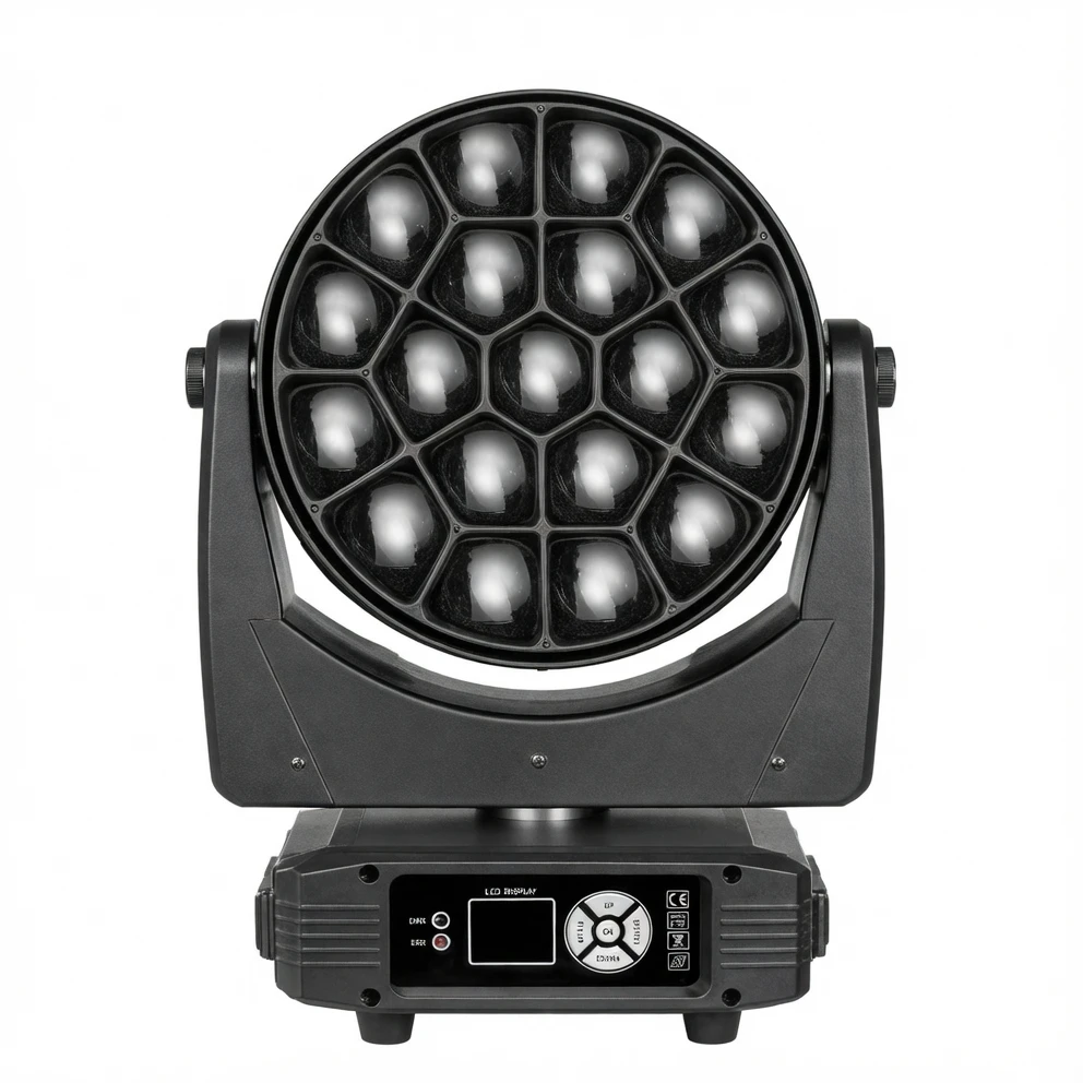 Harmonai 19x40W Large Bee-Eye Moving Wash Light — Professional Stage Lighting