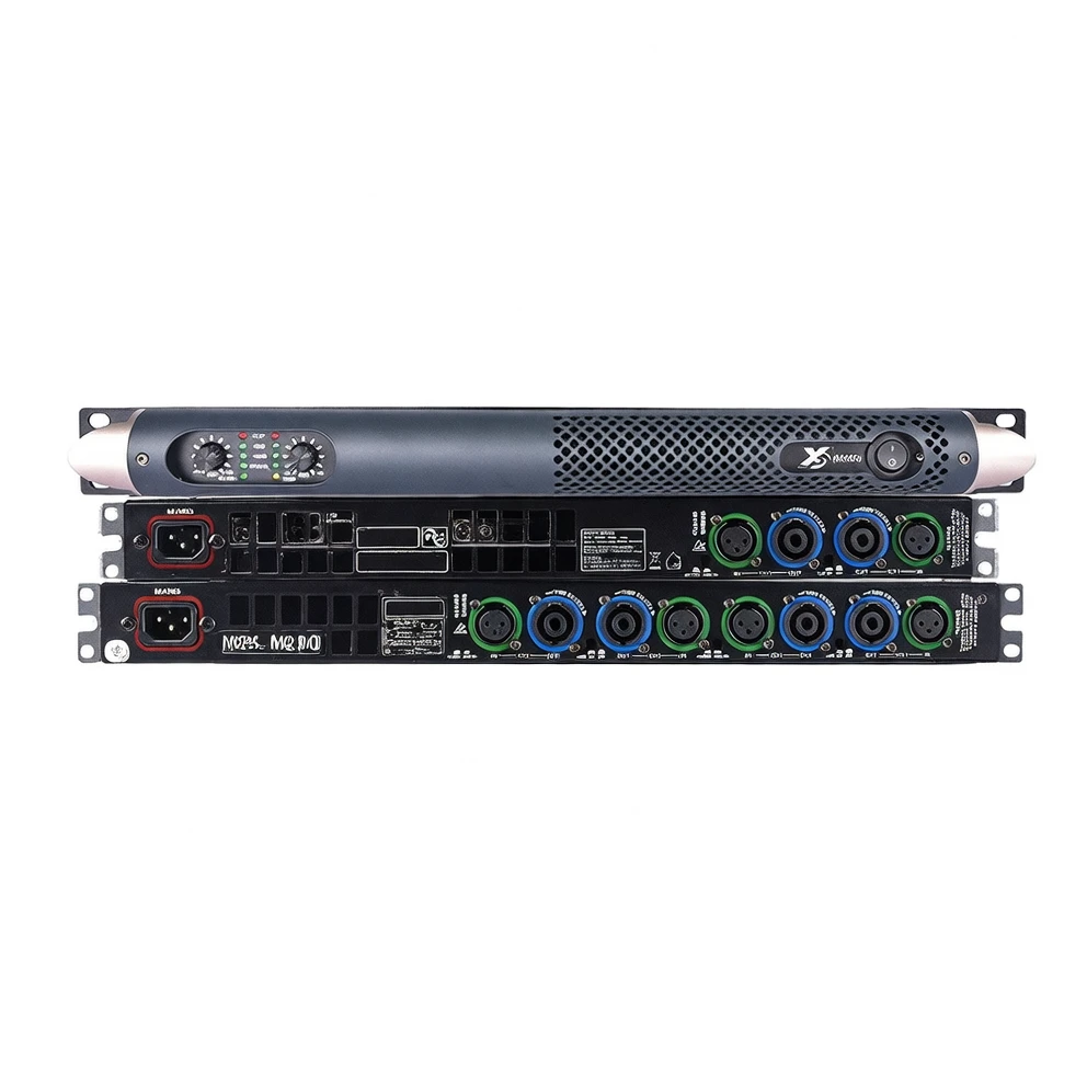 Harmonai M Series 1U Professional Audio Power Amplifier — High Power Density, Pure Sound Quality