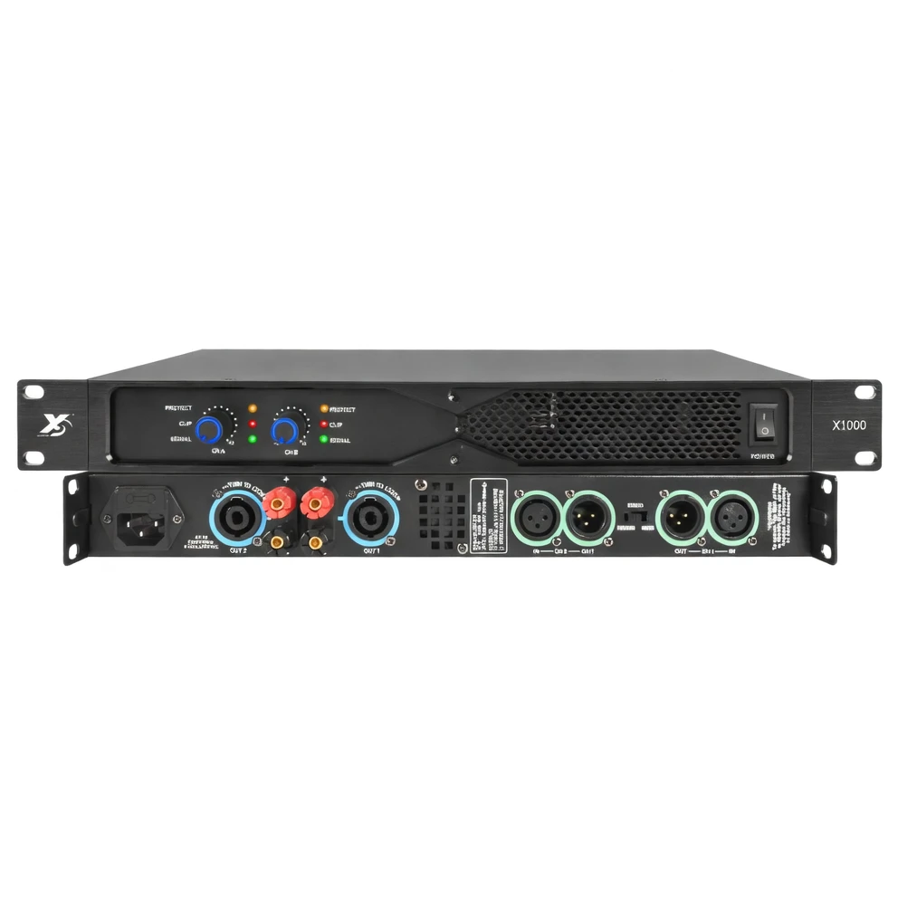 1U Audio Power Amplifier