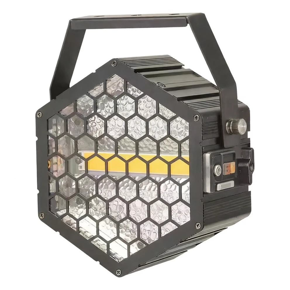 Harmonai QY-FG01B Single Vintage Strobe Light — 100W LED Effect Light for Bars & Live Streaming Studios