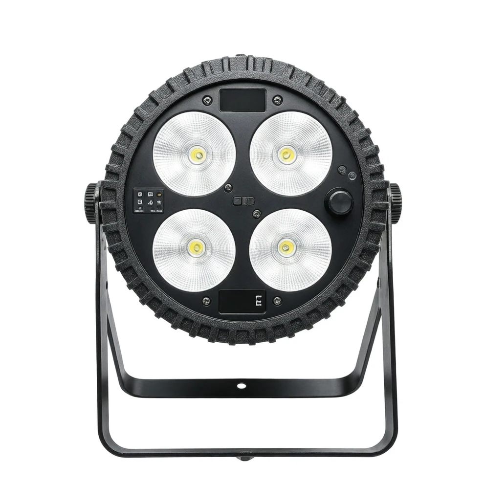 Harmonai QY-F450 Waterproof Quad-COB PAR Light — IP65 Outdoor-Grade 50W×4 High-Brightness Stage Light