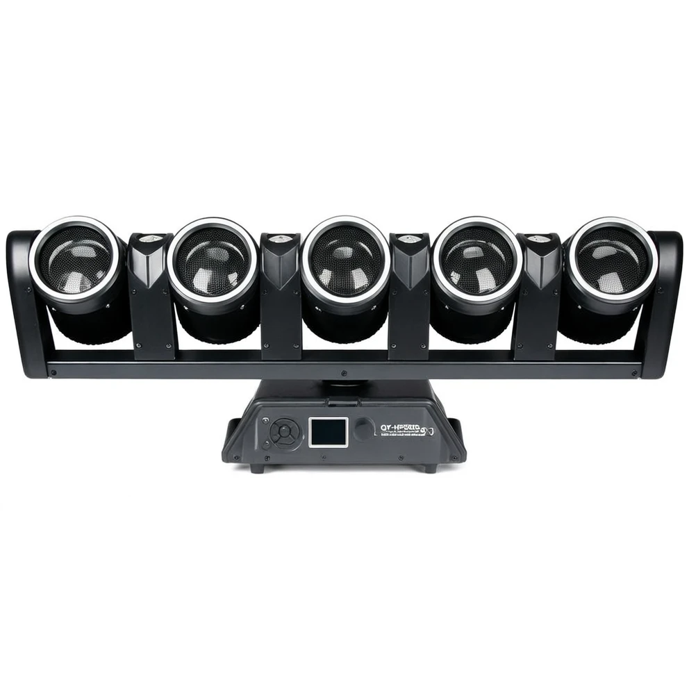 Harmonai QY-HP580S Five-Eye Auxiliary-Light Beam Effect Light — 500W Moving Head Beam Stage Light