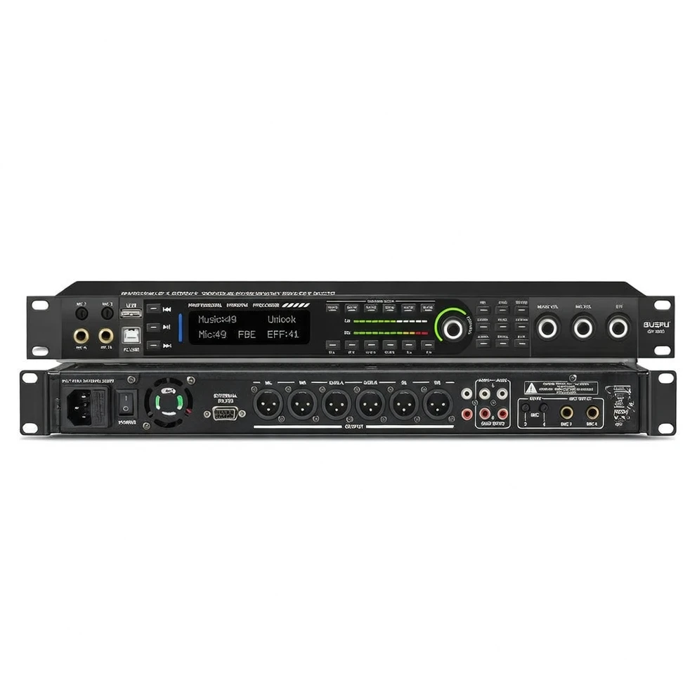 Harmonai GP-800 Professional Preamp Effects Processor — For KTV, Stages & Multi-Function Venues