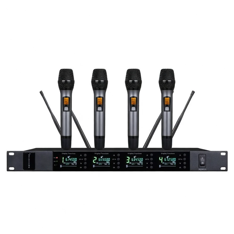 Harmonai ACT-804 Handheld Professional UHF Wireless Microphone