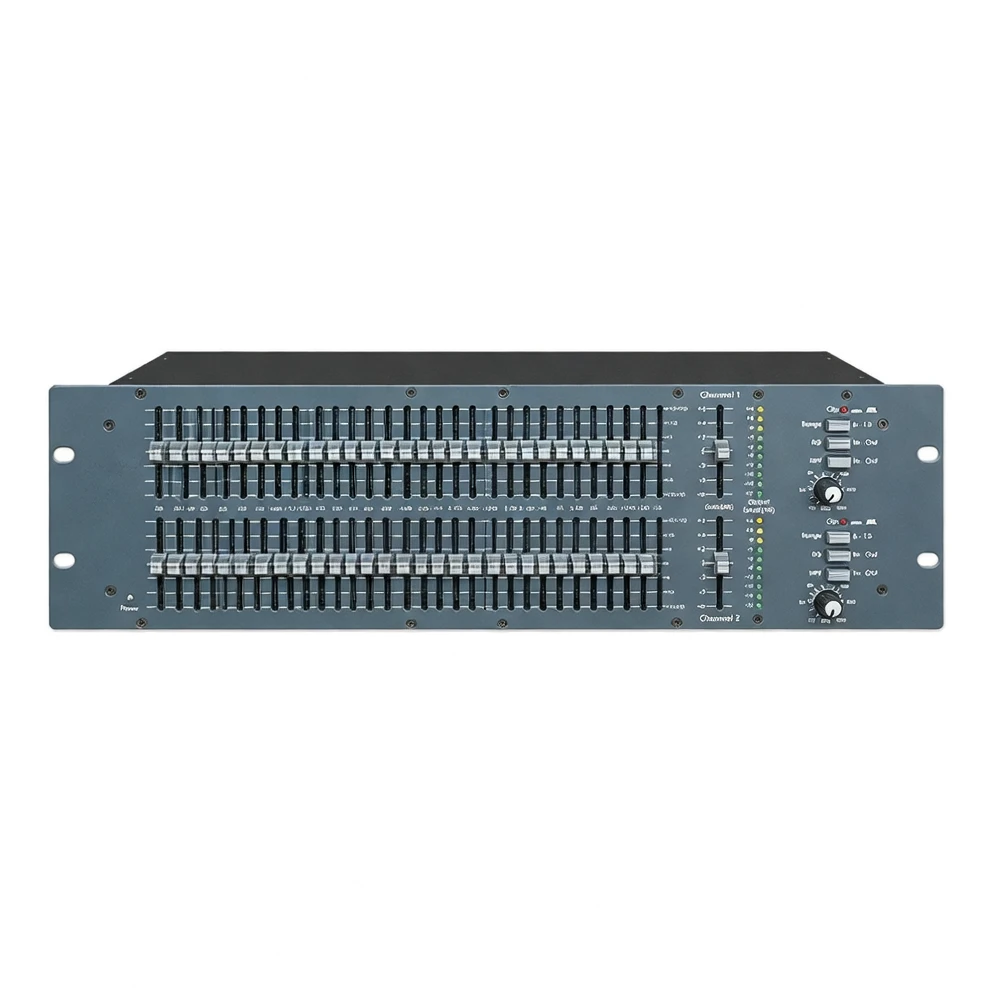 Harmonai GQX-3102 Professional Dual 31-Band Graphic Equalizer — Precision Frequency Control, Studio-Grade Sound Quality