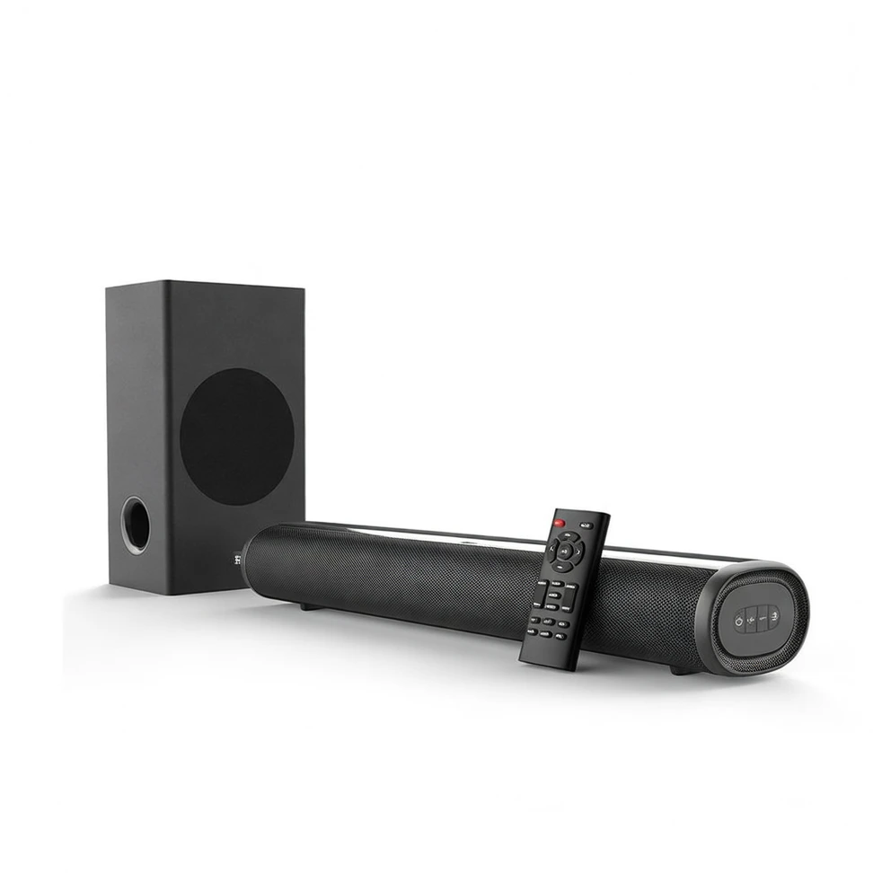 SE04W 2.1-Channel Bluetooth Soundbar System with Wireless Subwoofer