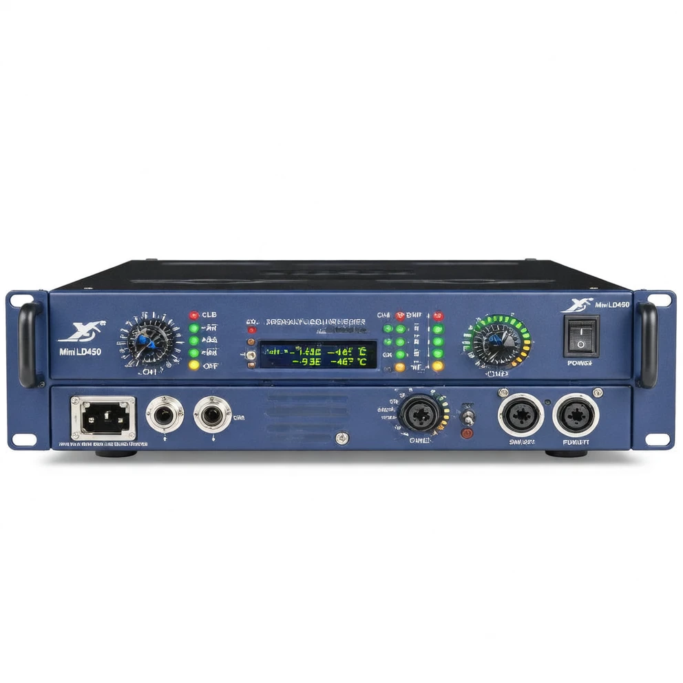 Harmonai Mini LD450 1U Professional Audio Power Amplifier — High SNR · High-Power Output