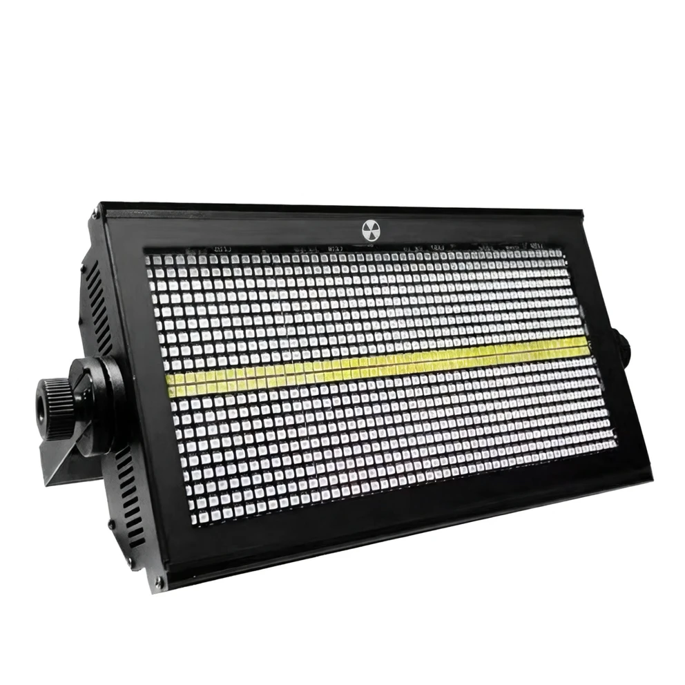 Harmonai 8+8 Strobe Light — 150W Dual-Module LED Stage Effect Light with Tri-Color + White LEDs