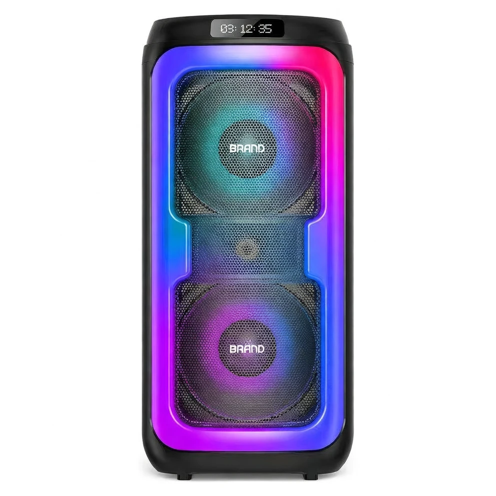 Harmonai HJ-P1108 40W Portable Bluetooth Speaker with Colorful Lights