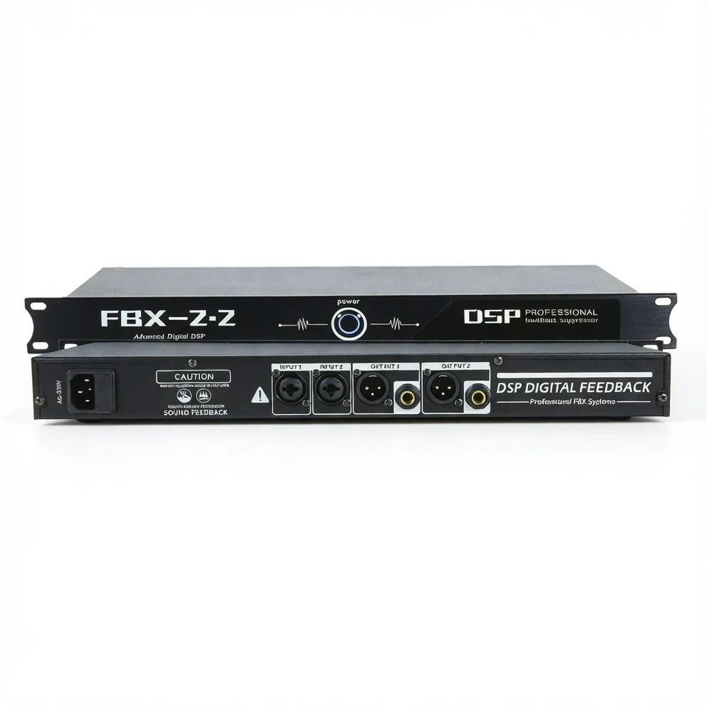 Harmonai FBX2.2 Automatic Feedback Suppressor — One-Touch Squeal Prevention, Professional Audio Protection