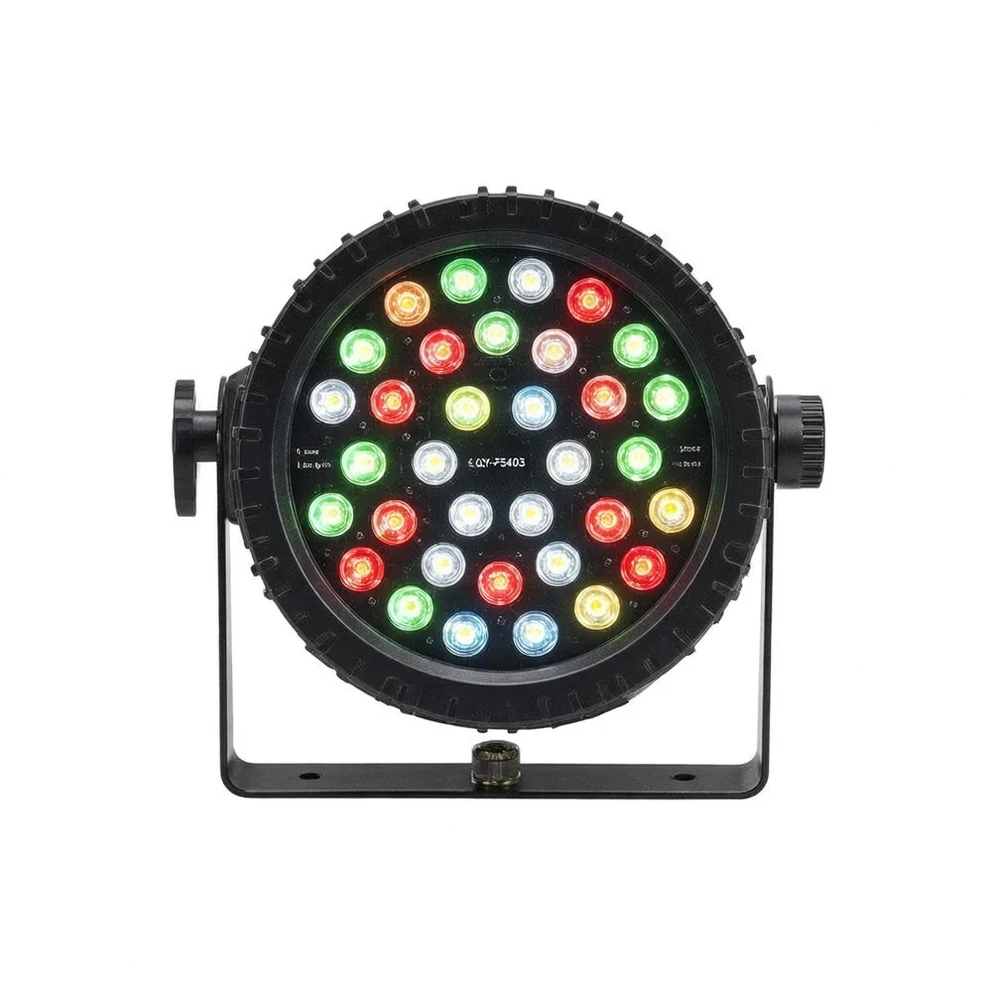 Harmonai QY-F5403 Waterproof 54-LED 3W PAR Can — Outdoor-Rated Full-Color Stage Light