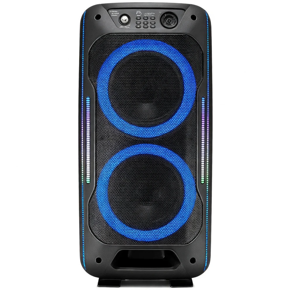 Harmonai HJ-P6082 Portable Bluetooth Speaker — 40W Output, RGB Ambient Lighting