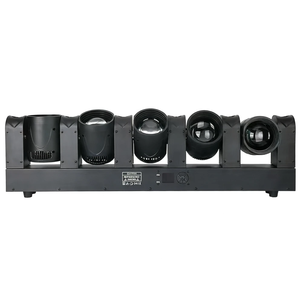 Harmonai Five-Eye Thunder Cannon QY-HP580 — Professional Bar & Live Streaming Stage Effect Light