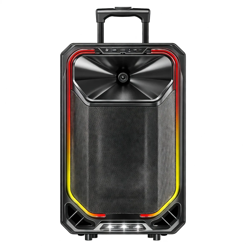 Harmonai HJ-T315 60W Portable Bluetooth Speaker with Colorful Lights