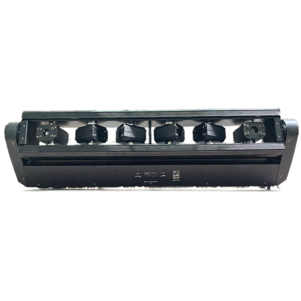 Harmonai QY-JG6 6-Eye Single-Red Moving Laser — Stage Effect Light for Bars & KTVs