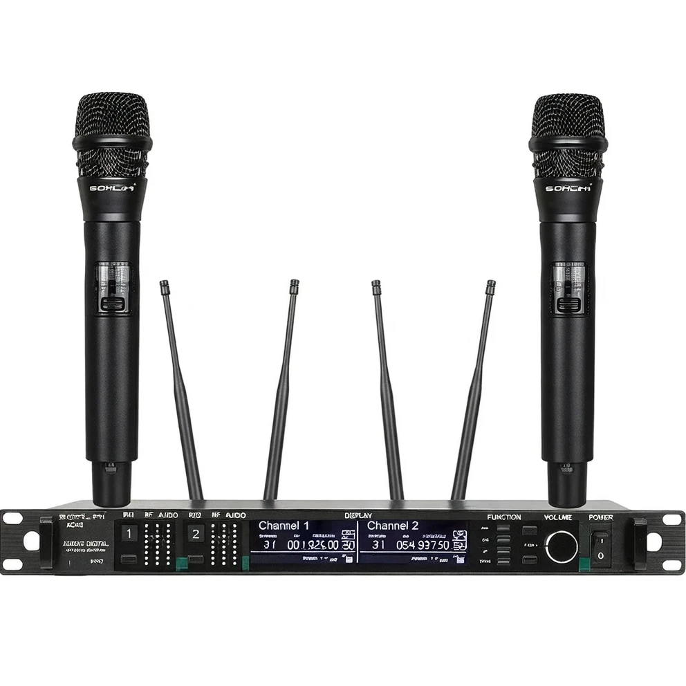 Harmonai SOM-6200 Professional UHF Wireless Microphone