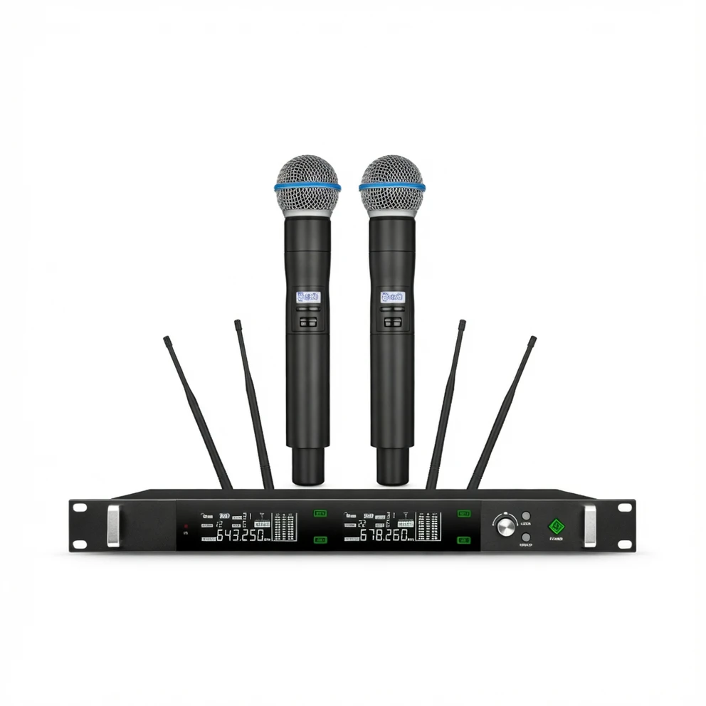 Harmonai GP-8200 Professional True Diversity Wireless Microphone System