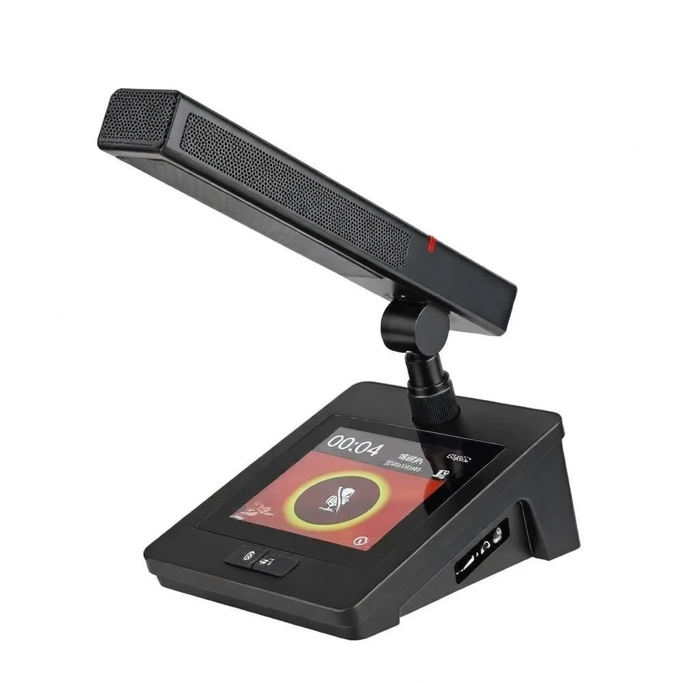 Harmonai GS-880C/GS-880D Wired Touchscreen Conference Unit with Voting (Short Stem)