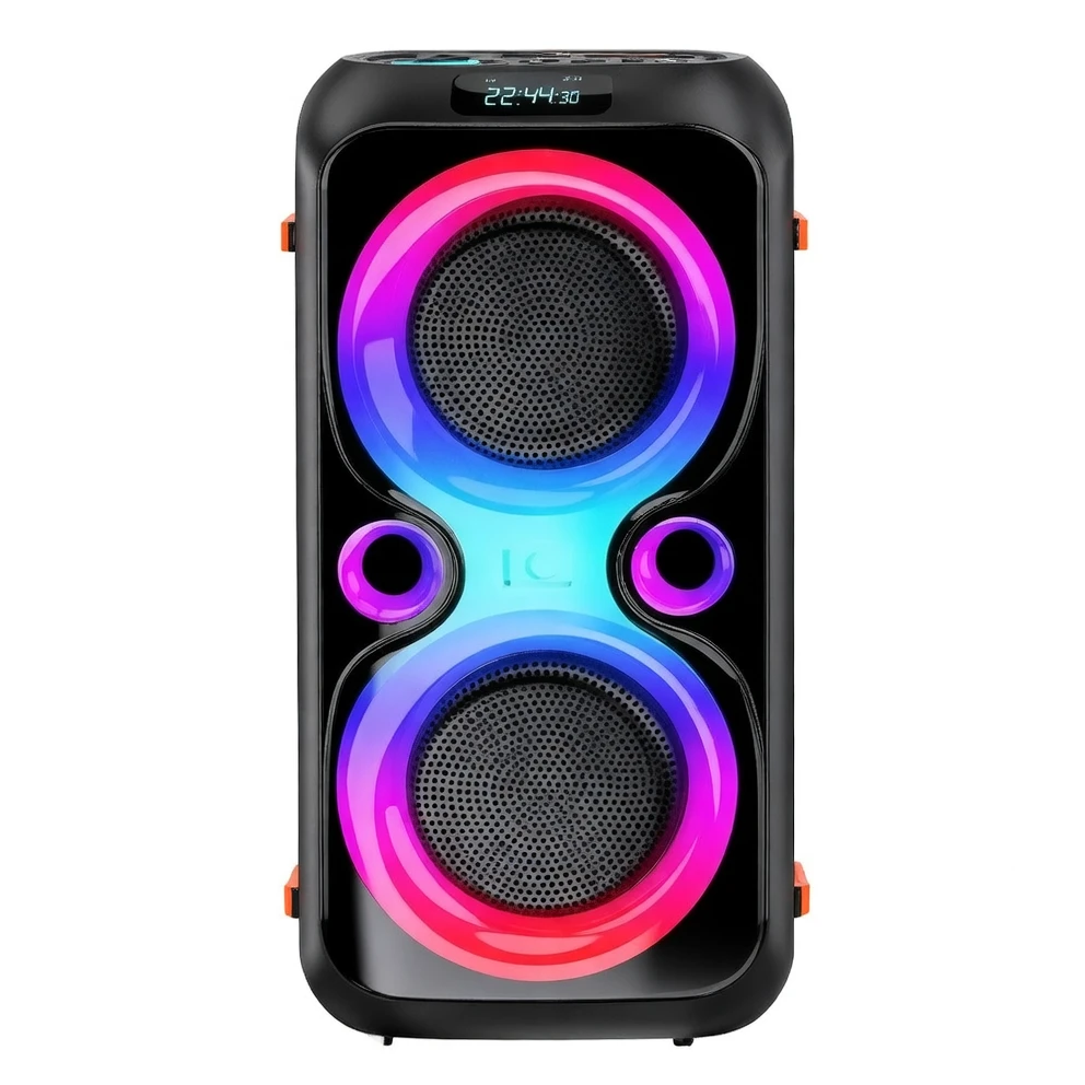 Harmonai HJ-P665 40W Portable Bluetooth Speaker with RGB Lights & TWS Pairing