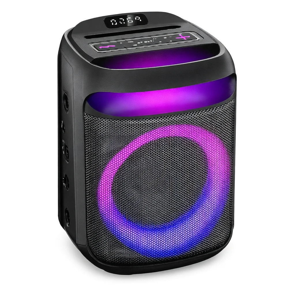 Harmonai HJ-P812 20W Portable Bluetooth Speaker with RGB Lights & Multi-Mode Input
