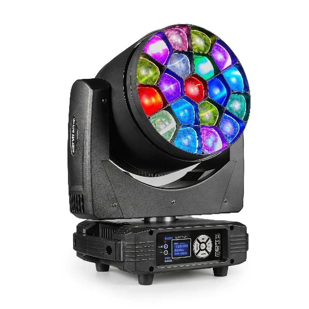 Harmonai QY-YT1915F 19×15W Quad-Color Moving Head Beam & Wash Light